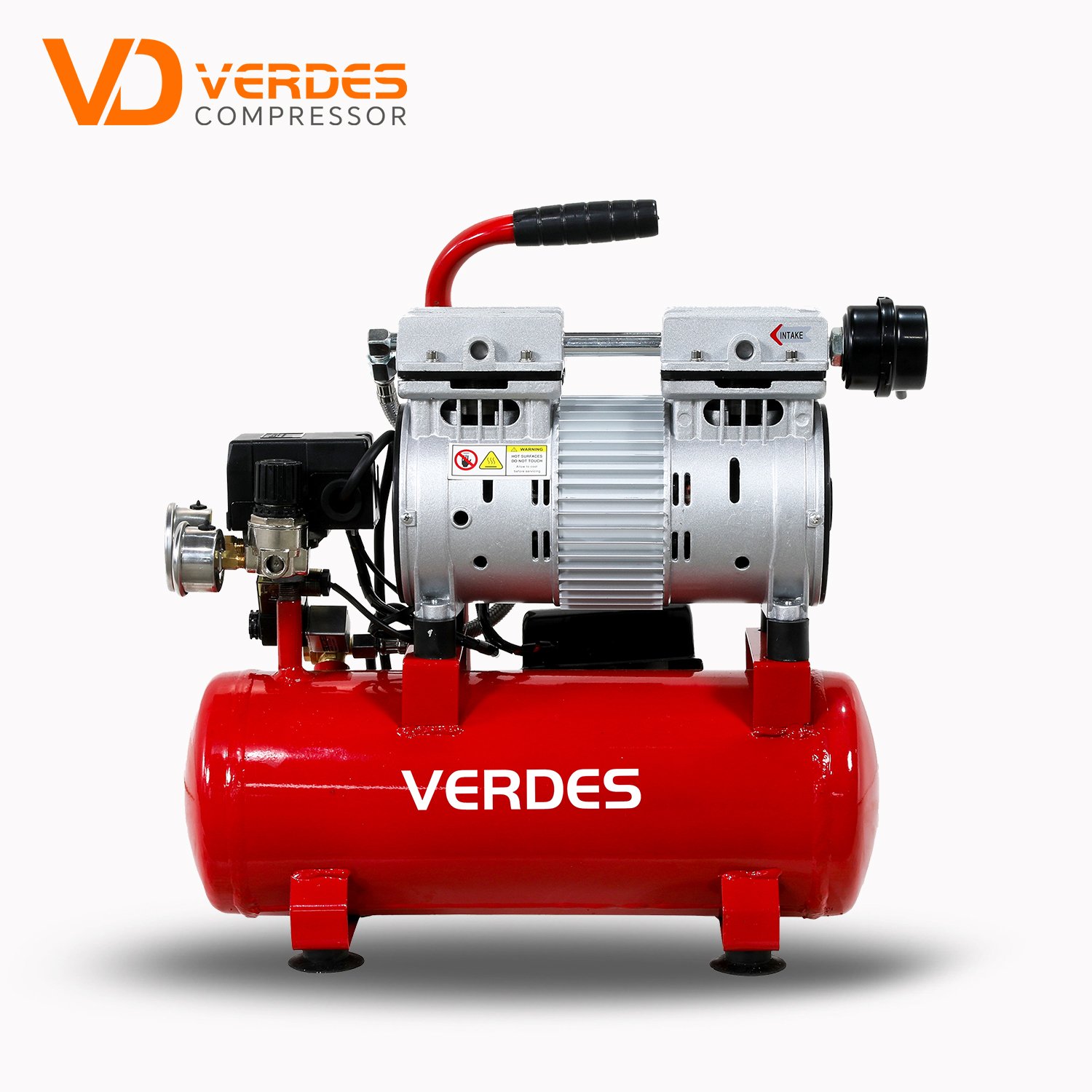 Best Quality Oil Free 150 Litre air Compressor 2 hp 3hp Double Piston air Compressor Direct Drive Dental Chair air Compressor