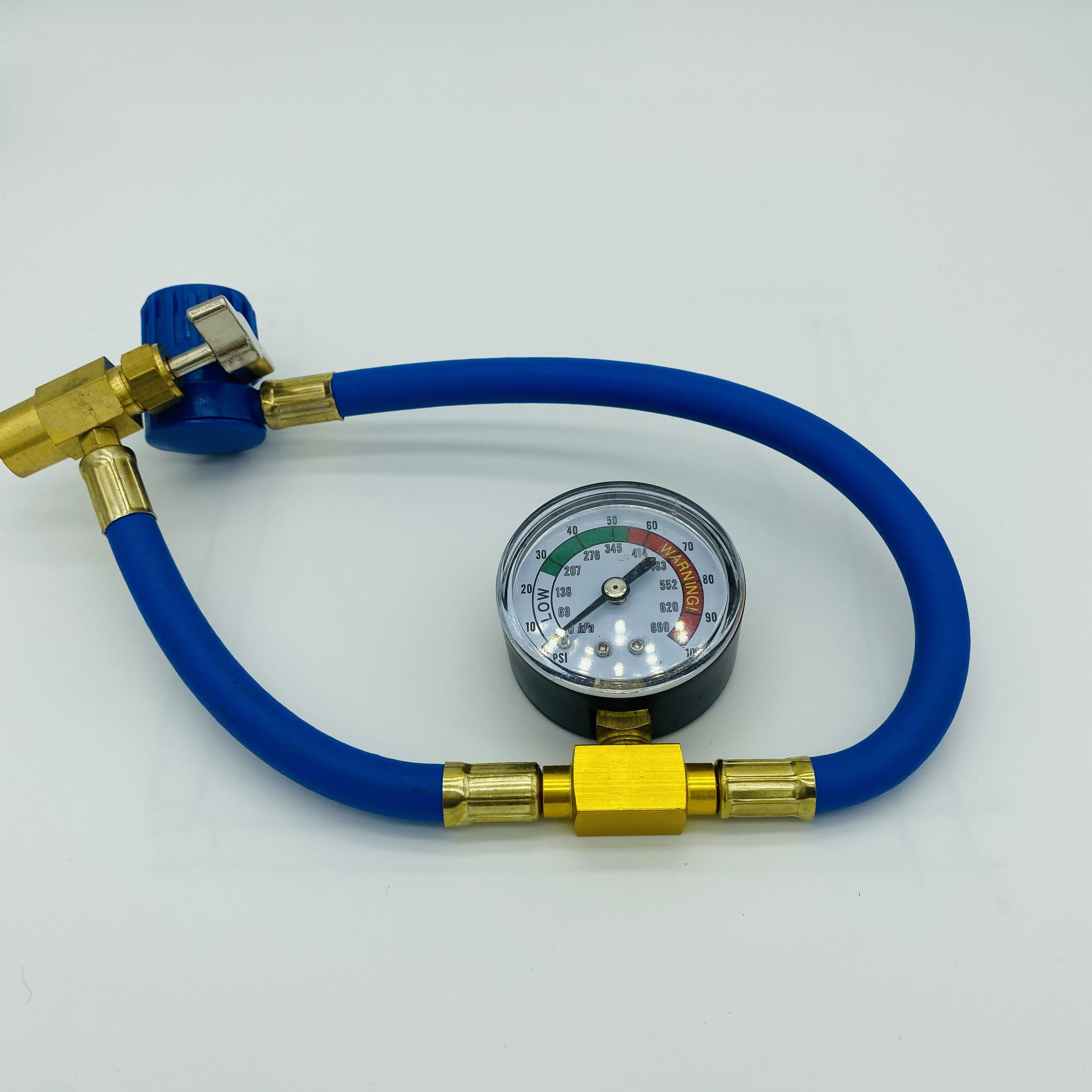Universal R134a Gas Air Conditioning Refill R12 R22 R134a Refrigerant Gas Open Valve Car Air Conditioner Recharge Hose Gauge