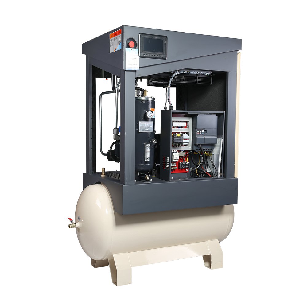 Super Energy 380V 3 Phases 4kw Small Size Screw air Compressor