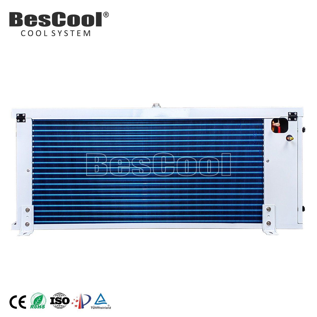 Bescool New Water Defrost Evaporator Unit Cooler Defrosting Evaporator Big Cold Room Refrigeration Cooler