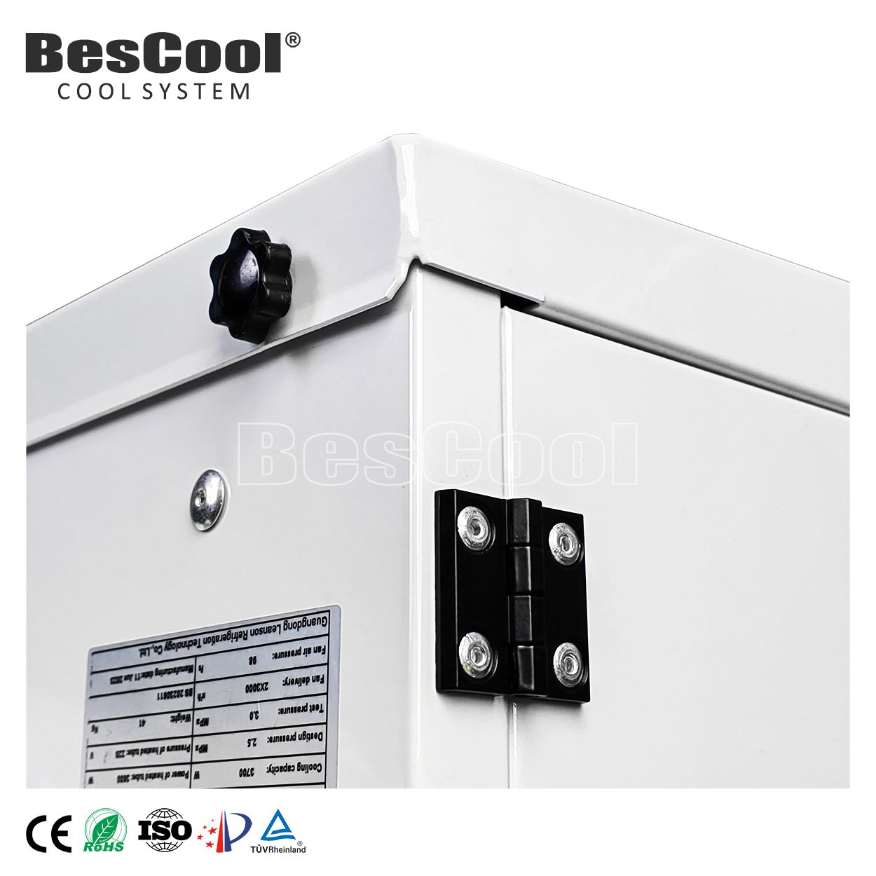 Bescool New Water Defrost Evaporator Unit Cooler Defrosting Evaporator Big Cold Room Refrigeration Cooler