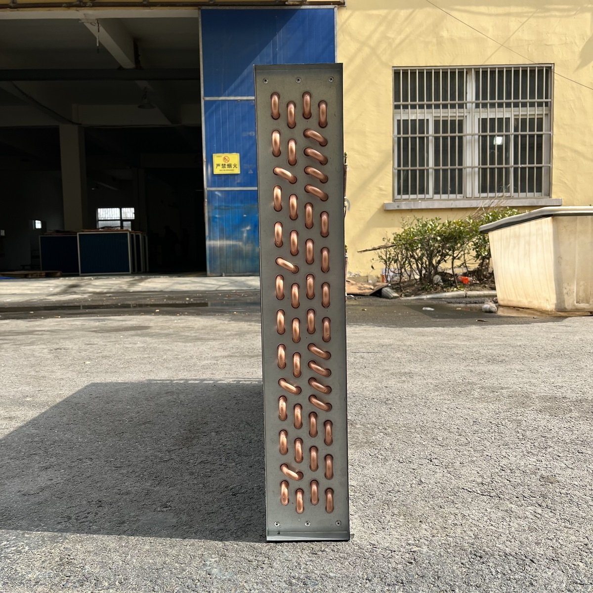 Copper Water AC System Fan Coil Unit With New Cooler Components Tube Heat Exchanger Evaporator Condenser Radiator Core Plate