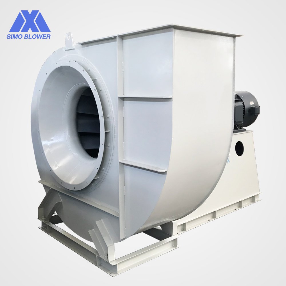 High Air Flow AC Motor Corrosion Resistant Dust Extraction Radial Blower Fan Dust Removal Fan