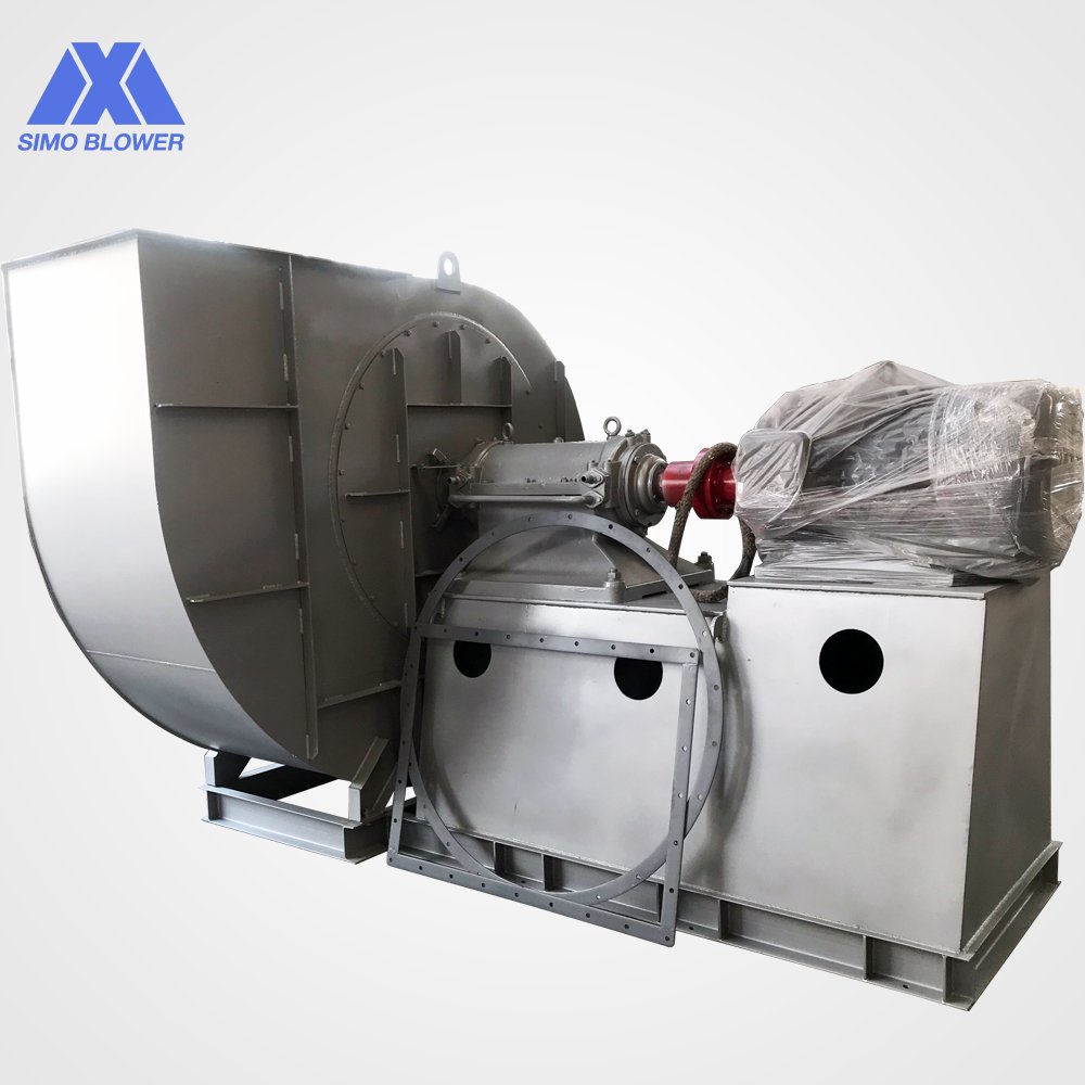 High Air Flow AC Motor Corrosion Resistant Dust Extraction Radial Blower Fan Dust Removal Fan