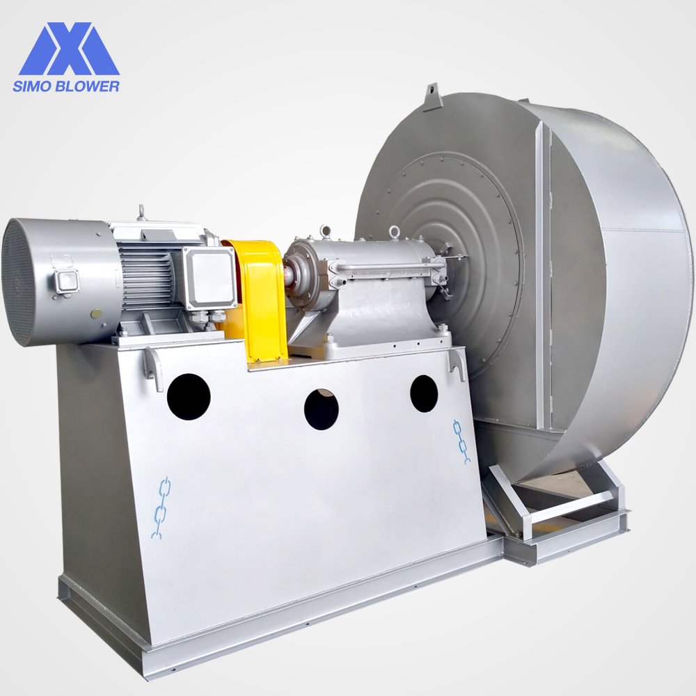 High Air Flow AC Motor Corrosion Resistant Dust Extraction Radial Blower Fan Dust Removal Fan