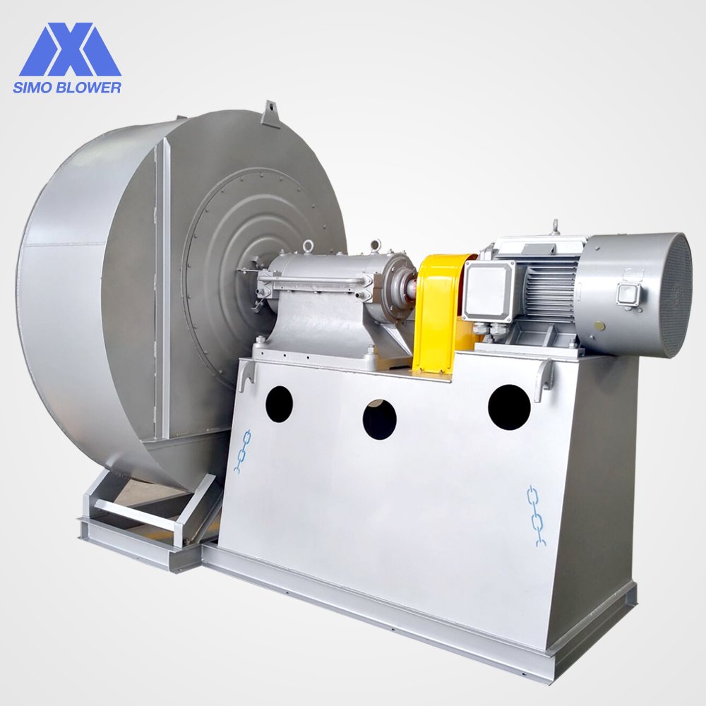 High Air Flow AC Motor Corrosion Resistant Dust Extraction Radial Blower Fan Dust Removal Fan