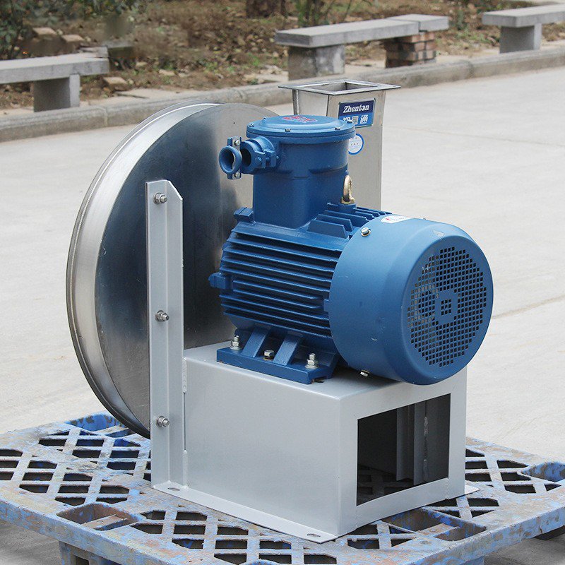 Factory Zhenton 9-19,9-26 Industrial High Pressure Centrifugal Air Blower Fan China FREE Standing Cast Iron Industrial Equipment