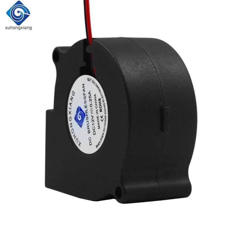 Turbine Mini Blower 50X50X25mm 5025 24V 0.11A 2wrie Cooling Fan