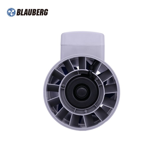 Blauberg 6 Inch 160mm External Rotor Motor 2 Years IP44 Plastic AC Industrial Duct Fan Flow Blower Fan for Restaurant