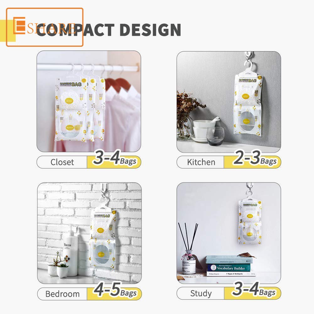 OEM Home Hanging Moisture Absorber Dehumidifier Calcium Chloride Damp Absorbing Bag air Filter