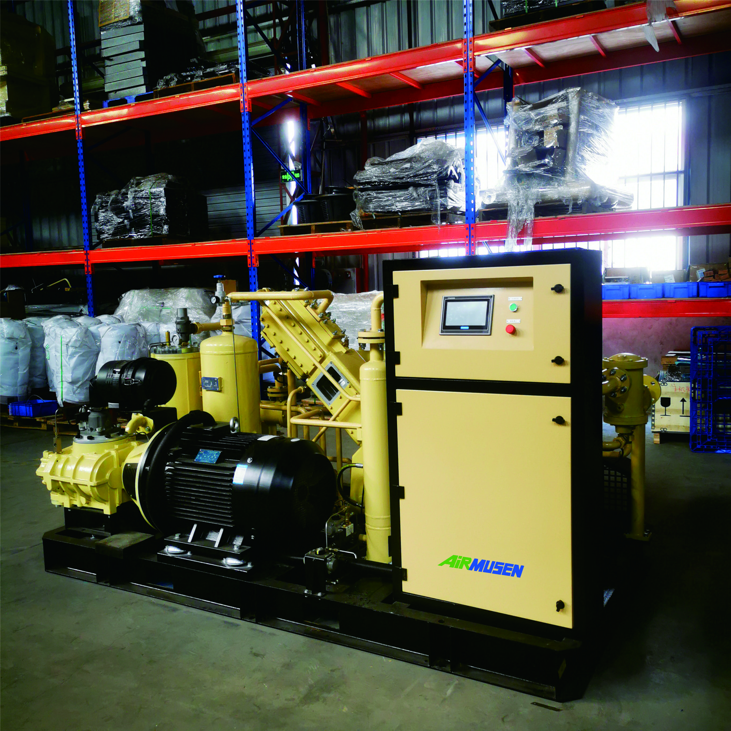 High Pressure Screw and Oil Free Piston Booster air Compressor 4/6/8/10/12/14/16/18/20/25/30/40 M^3/min 30/ 40 /55 /60/70/80 BAR