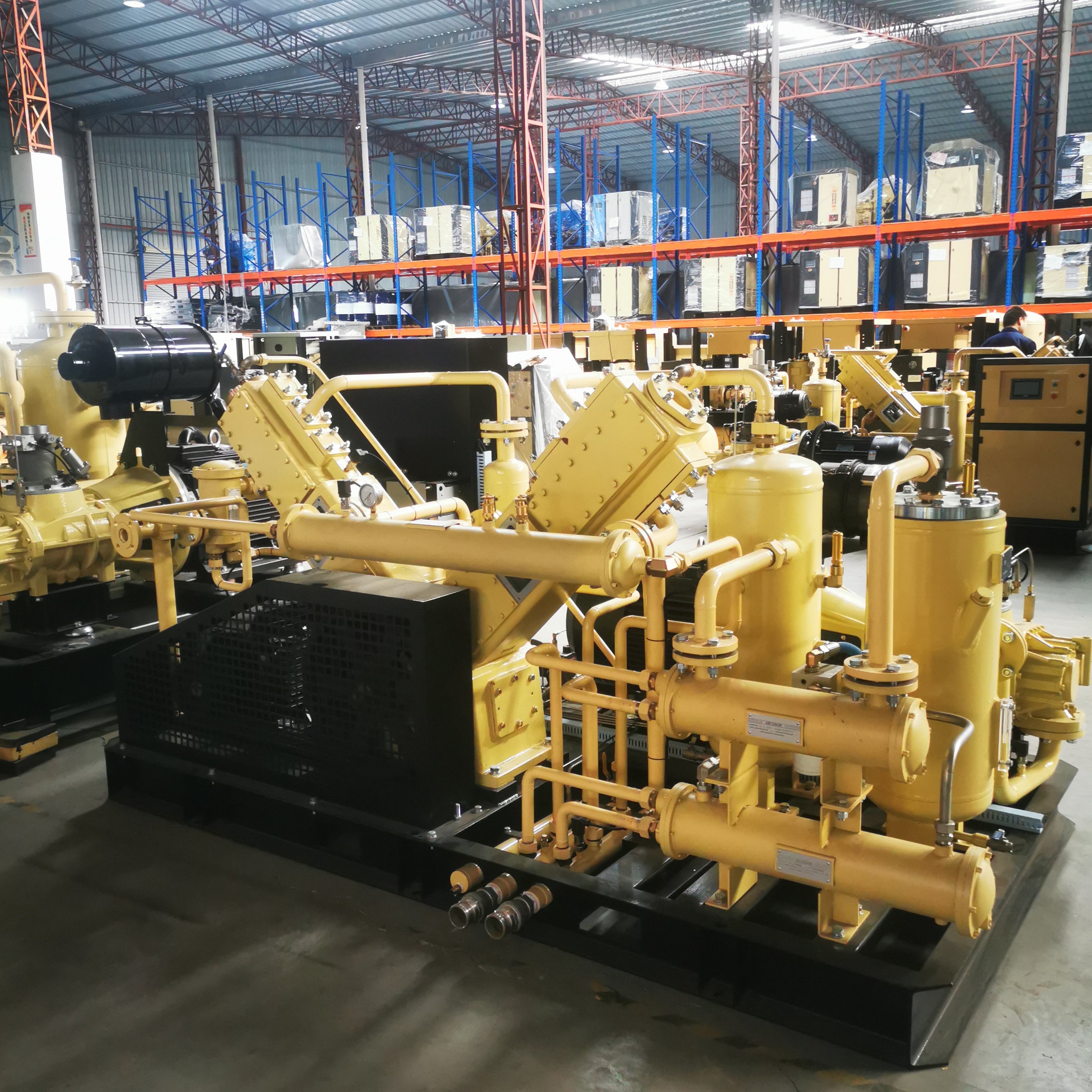 High Pressure Screw and Oil Free Piston Booster air Compressor 4/6/8/10/12/14/16/18/20/25/30/40 M^3/min 30/ 40 /55 /60/70/80 BAR