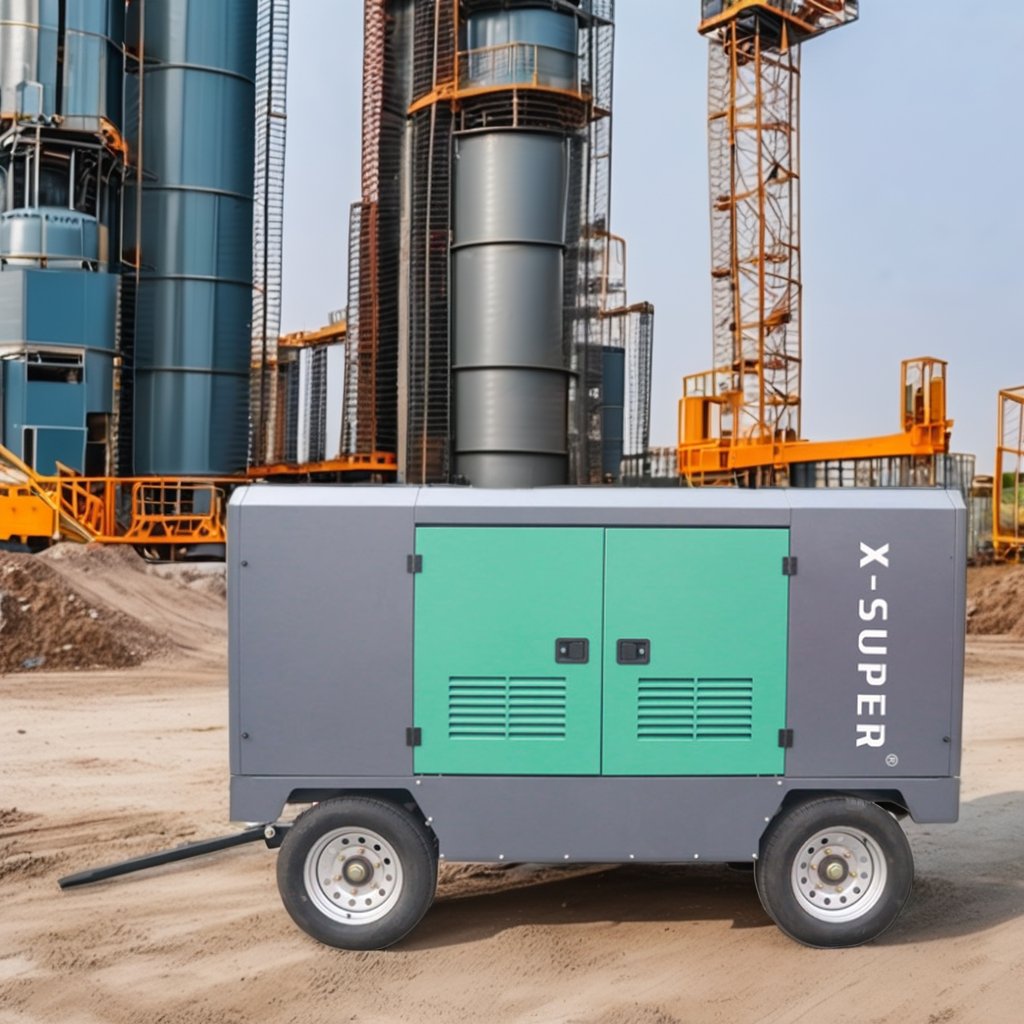 Latelas Diesel Portable Compressor diesel Screw air Compressor