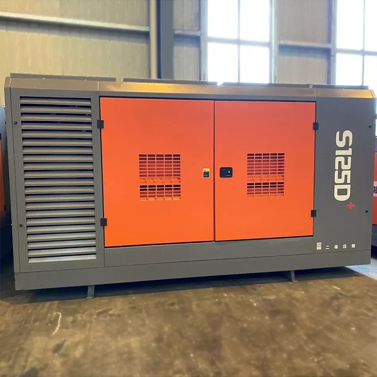 Kaishan diesel Driven Mobile Screw air Compressor 300 Cfm High Pressure Mobile diesel air Compressor