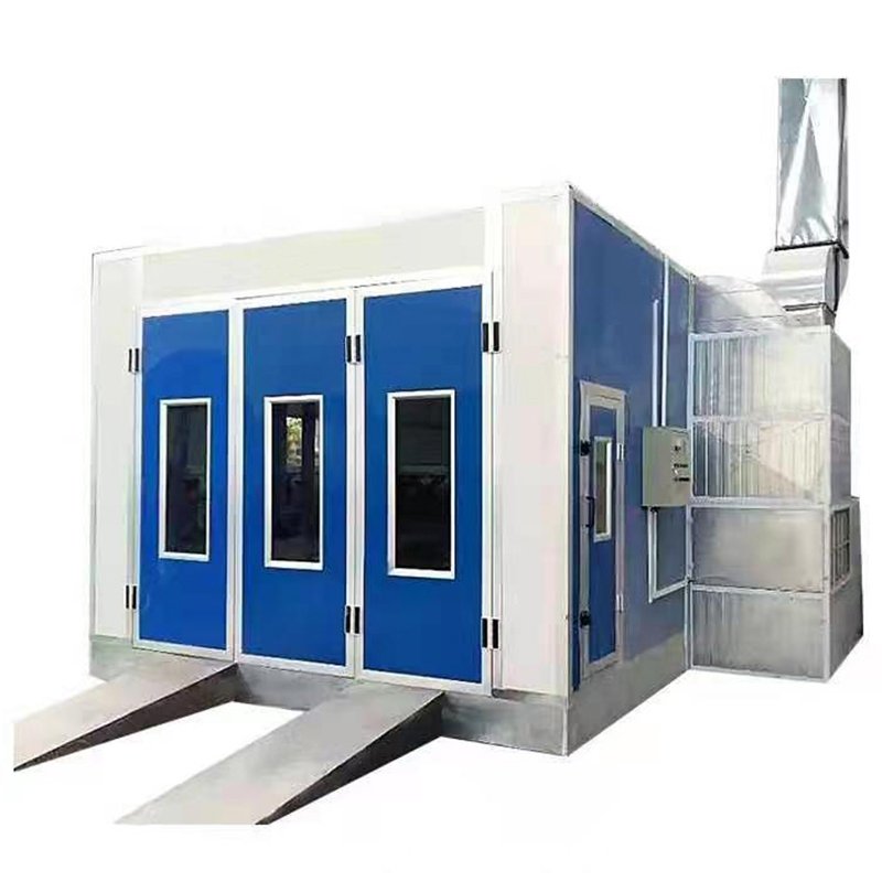 Environmental Friendly Filtering Electric Vehicle Heating System Car Painting Room 7m Spray Booths Paint Box Painting Cabin