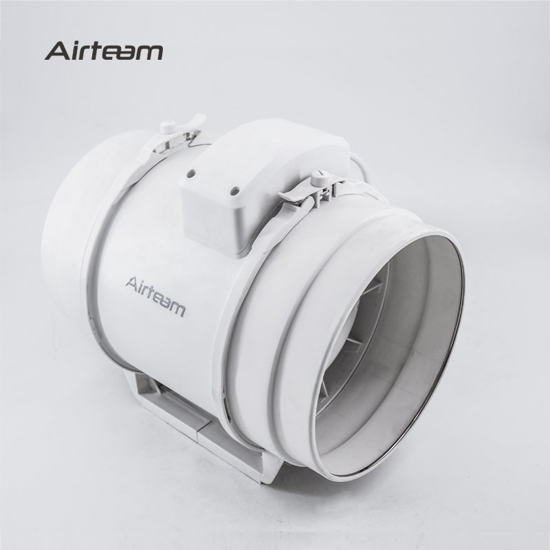 AC EC Silent Quiet 4 8 10 12 Inch Variable Speed Reversible Blower Inline Duct Fan