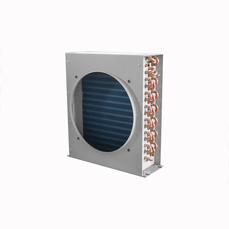 3/8 Copper Tube Aluminum Fin Air Cooled Evaporator Air Conditioning Condenser Coil