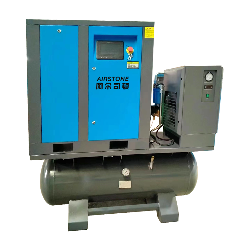 New Design Special 4-in-1 15kw 20hp All in One 16Bar Screw Air Compressor with Low Price for Laser Engraving Machine