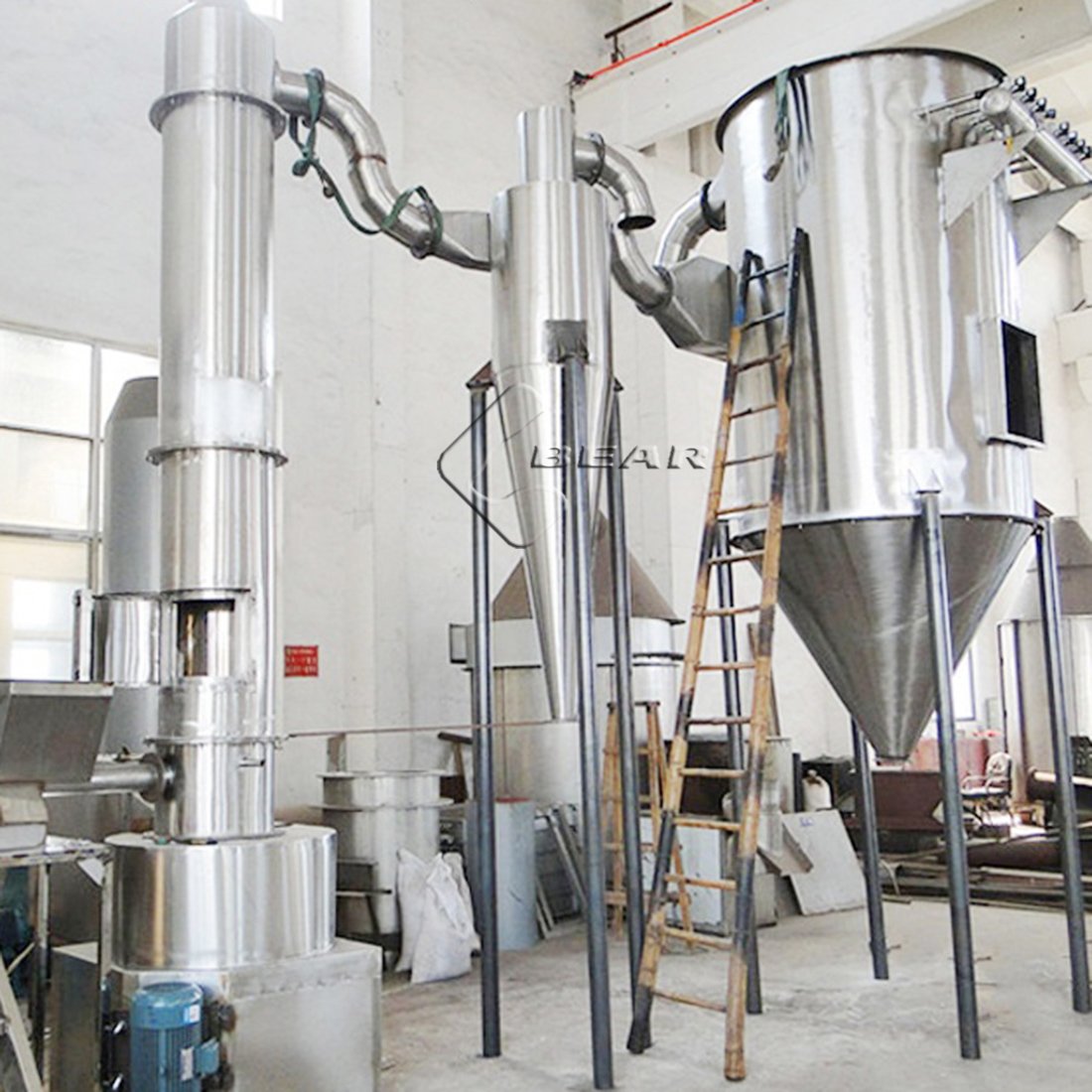 High Quality SUS316L Glass Fiber Flash Dryer XSG Spin Flash Dryer Food Processing New Condition Electric Hot Air Dryer