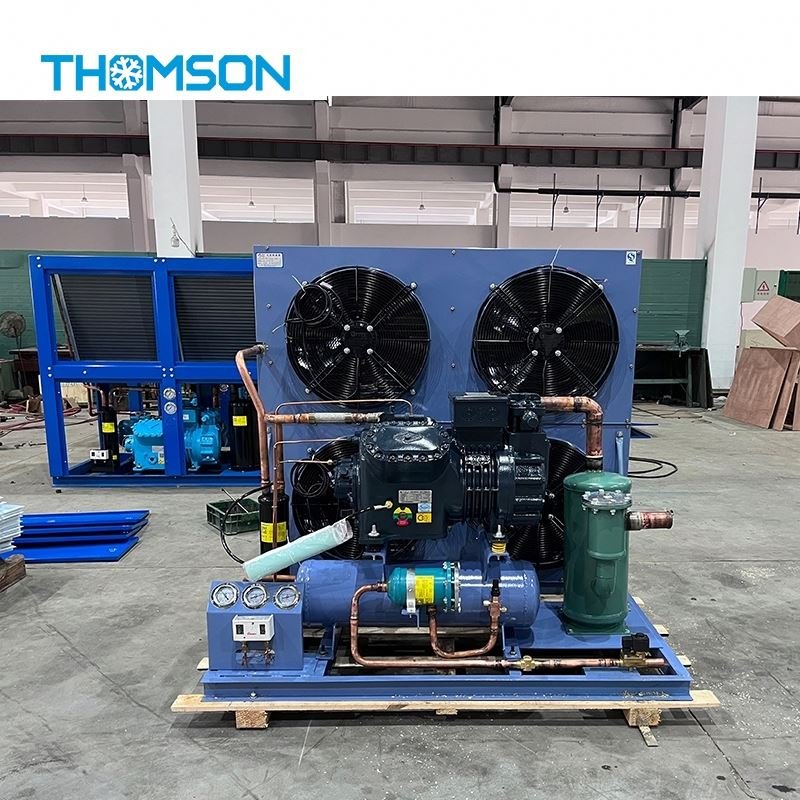 REFTECH Refrigeration R22, R404a 3HP-50HP Medium and High Temperature Air Cooled Compressor Condensing Unit