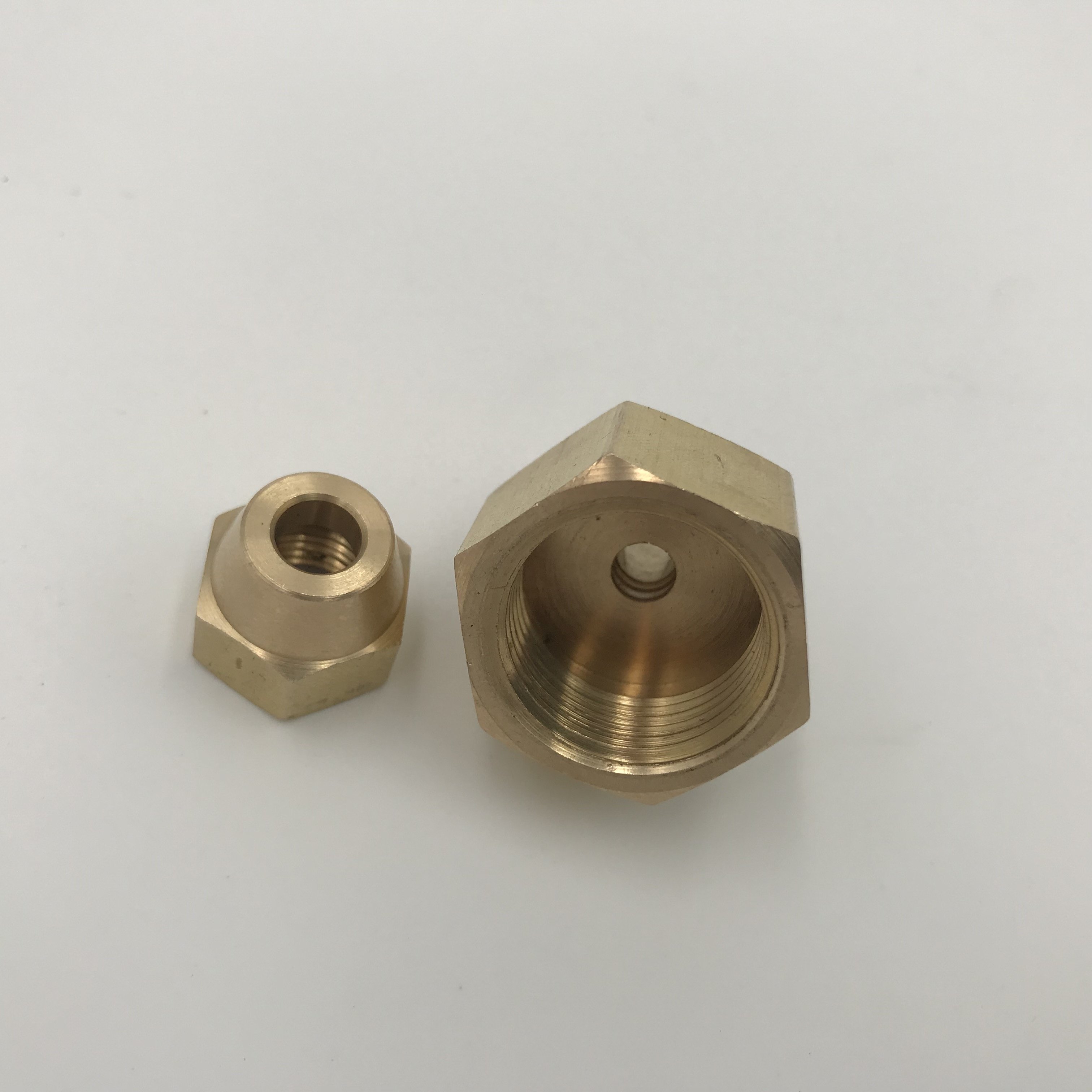 Refrigeration Brass Fittings Brass air Conditioning Pipe Fitting Male Thread Flare Tube Fitting for AC System