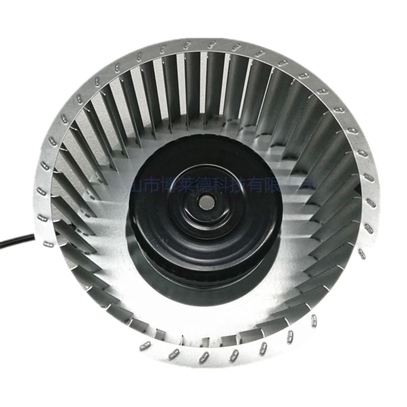 DC 180mm 1320rpm Forward Curved Exhaust Industrial Centrifugal Blower Fan Galvanized Blade Air Filtration Fan for Restaurants