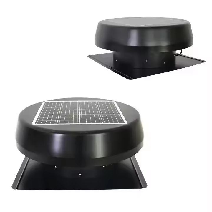 Container Home Attic Solar Panel Powered Industrial Air Roof Exhaust Fan Outdoor Ventilation DC Solar Extrac Air Vent Fan