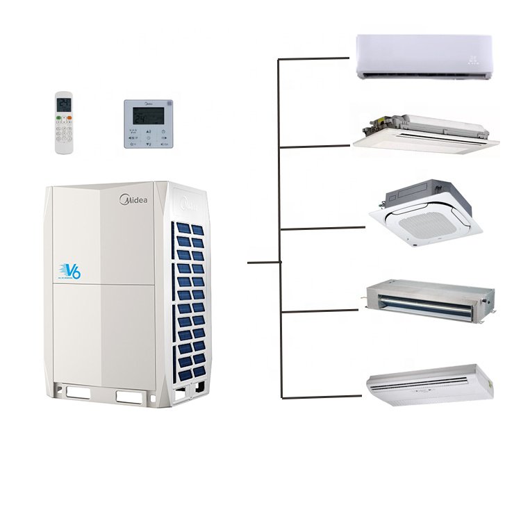 High Seer 2.5Ton 5Ton Carrier Water Fan Coil Unit Cassette Type Ceiling Mounted Air Conditioner Manufacturer