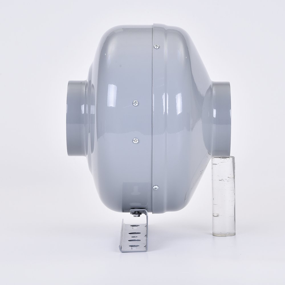 EC 200mm 230V 120W Brushless Circular Inline Duct Fan Exhaust Induction Centrifugal Fans Blower for air Purifier