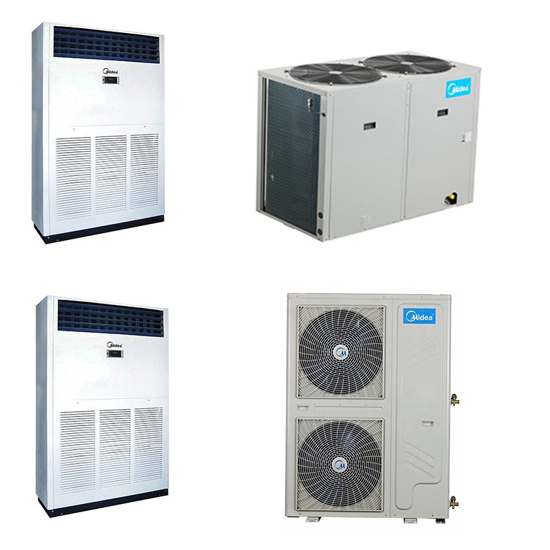 Large Capacity Midea 50hz 96000btu 28kw Ce Certification Only Cooling Heat Pump Air Conditioner