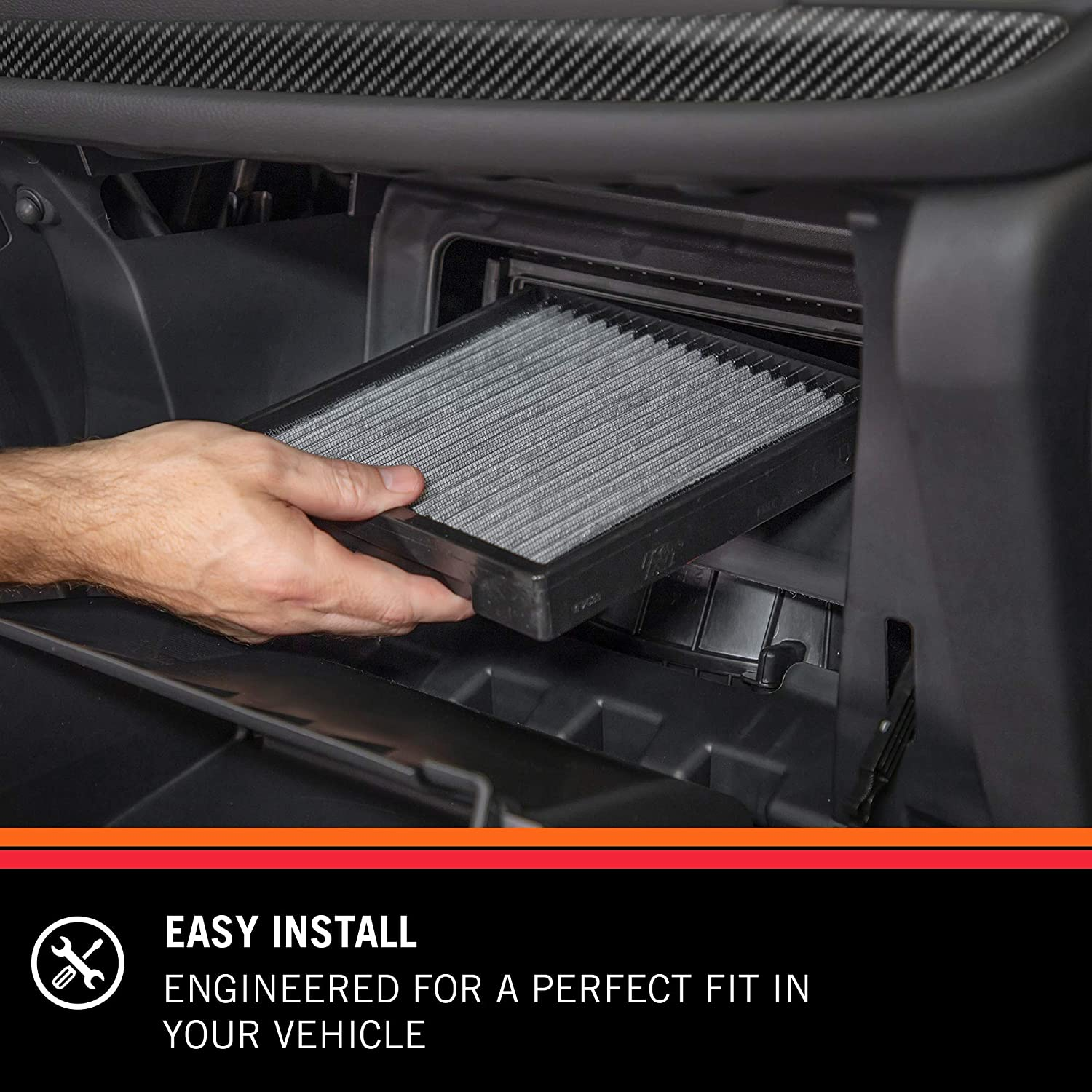 BEST Cabin air Filter Washable Cabin air Filter Replacement Is Specially Designed for RAM (1500, 2500, 3500) Model VF2065