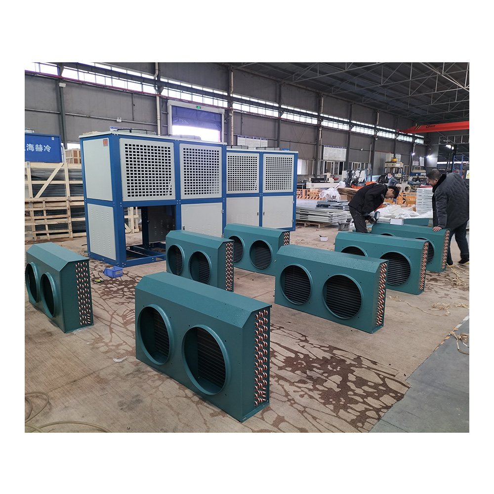 Freezer Room Low Temperature Refrigeration Equipment air Cooled Refrigeration Condenser Fan