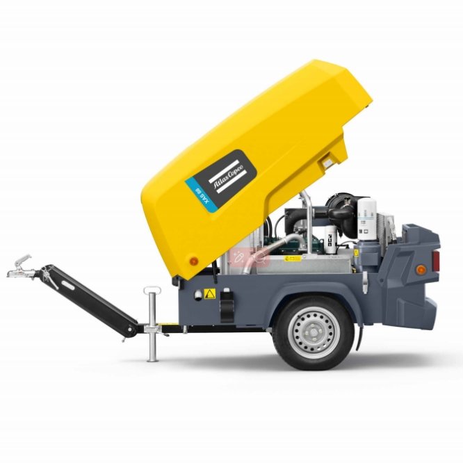 AtlasCopco Screw Portable Mobile air Compressor XAS186 XATS156 XAS137 XAVS236C XAS950 Lightweight Portable Diesel Compressor