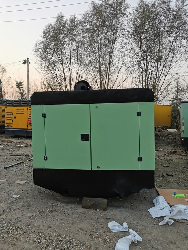 Second Hand Kaishan 26/20 air Compressor 2018 Model 20baryuchai Engine Stable diesel Screw air Compressor