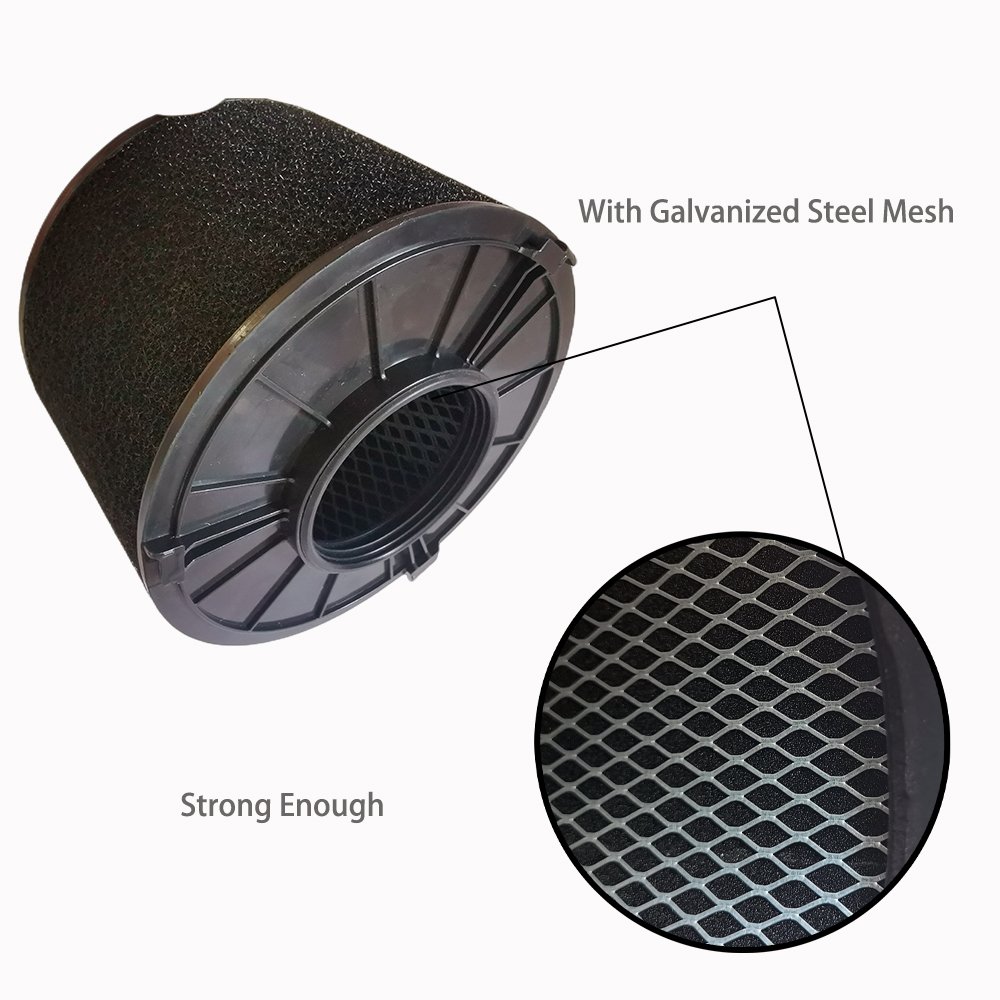 XTechnor 8W0 133 843 E Air Purifier Engine Filter Replacement Compatible with Audi A4 2.0L L4 Fuel Injection 170/190BHP, Ultra 2