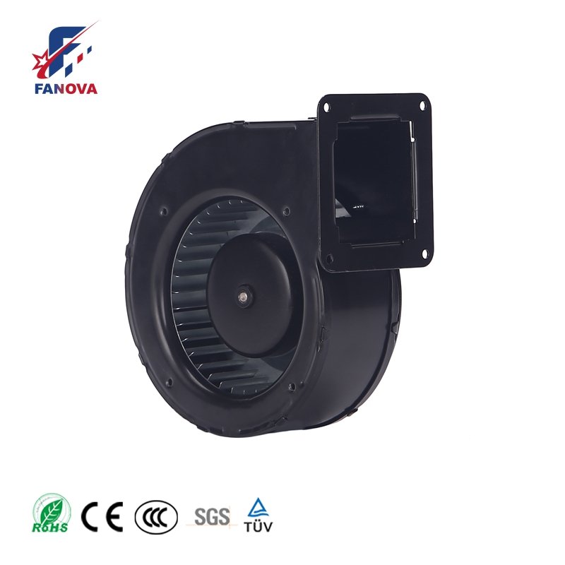 FANOVA 108mm-225mm 24V 48V 230V EC Motor Brushless Industrial Motor Single Inlet Centrifugal Fan Blower with CE