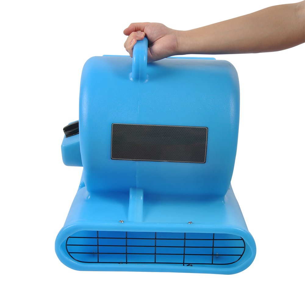 Longwell Rapid Drying Cooling Floor, Carpet,Energy Efficient Portable 3-speed 550CFM air Mover Portable