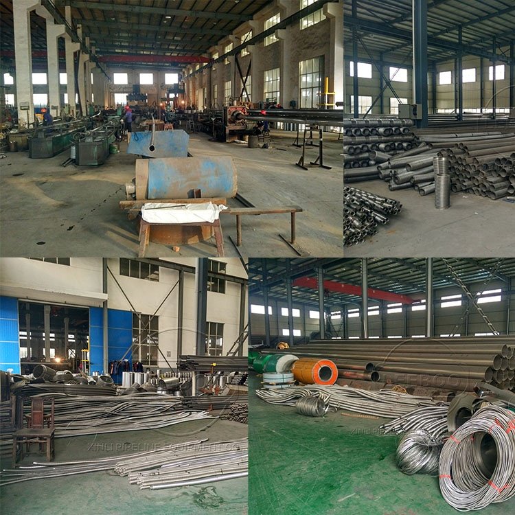 LEEBOO Wholesale 25mm Fan Coil Corrugated Pipe Flexible Split Metallic Hose Stainless Steel 304 Braided Wire Hose