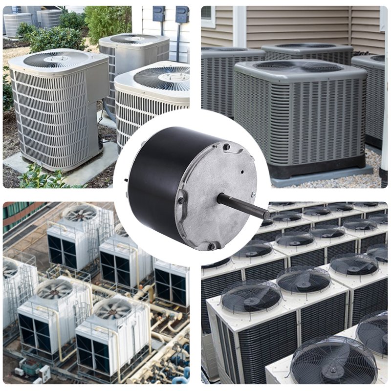 208-230 Volts 1-Speed Permanently sealed Central air Conditioners 3 Wire Motor Condenser Fan Motor