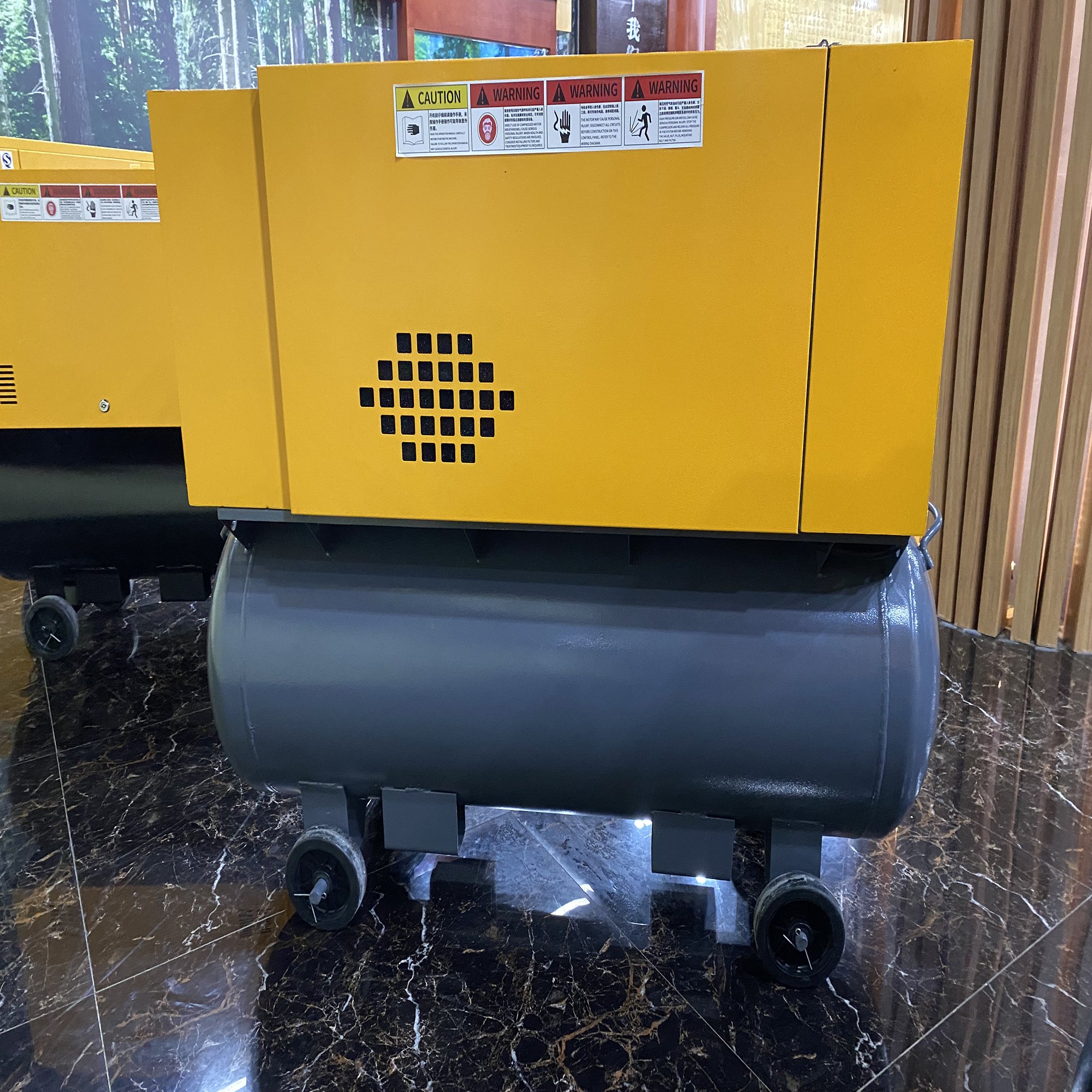 Portable Rotary Screw air Compressor Electrical Silent air Compressor Mini Cheap air Compressor for Sale