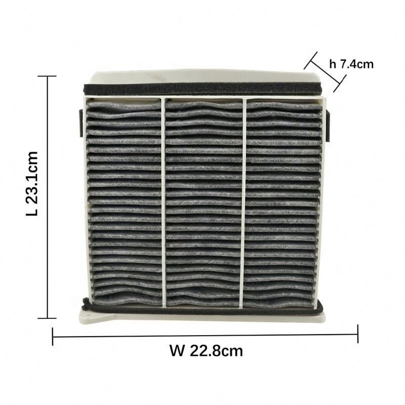 Car Cabin Air Filter for Mitsubishi LANCER EVO 2.0T 2000-2006 GRANDIS 2.4L Outlander 2003-2008 Pajero Sport 2012 MR398288