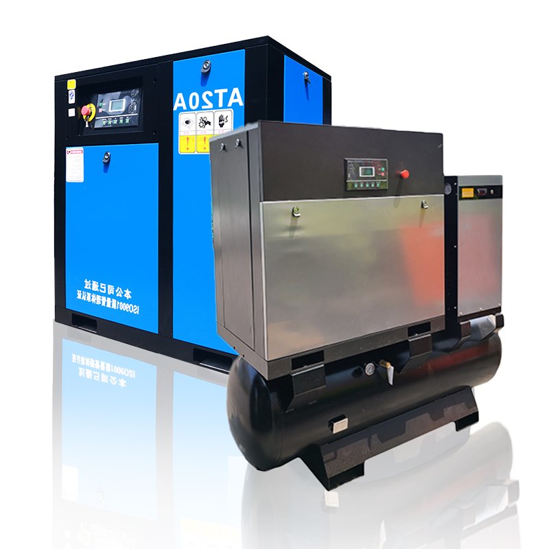 All in One 7.5KW 11KW 15KW 18.5 Energy Saving air Compressor 4-in-1 All in One Screw air Compressor Fixed Speed air Compressor