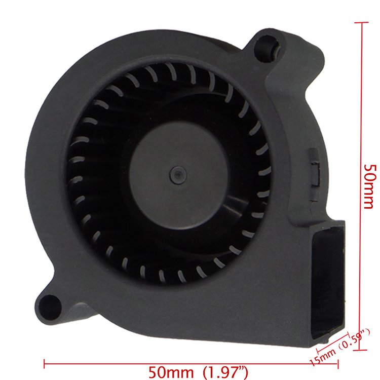 Factory Silent 50mm 50x50x25mm Centrifugal Small 5v 12v 50x50x25mm air Blower Cooling Fan Price