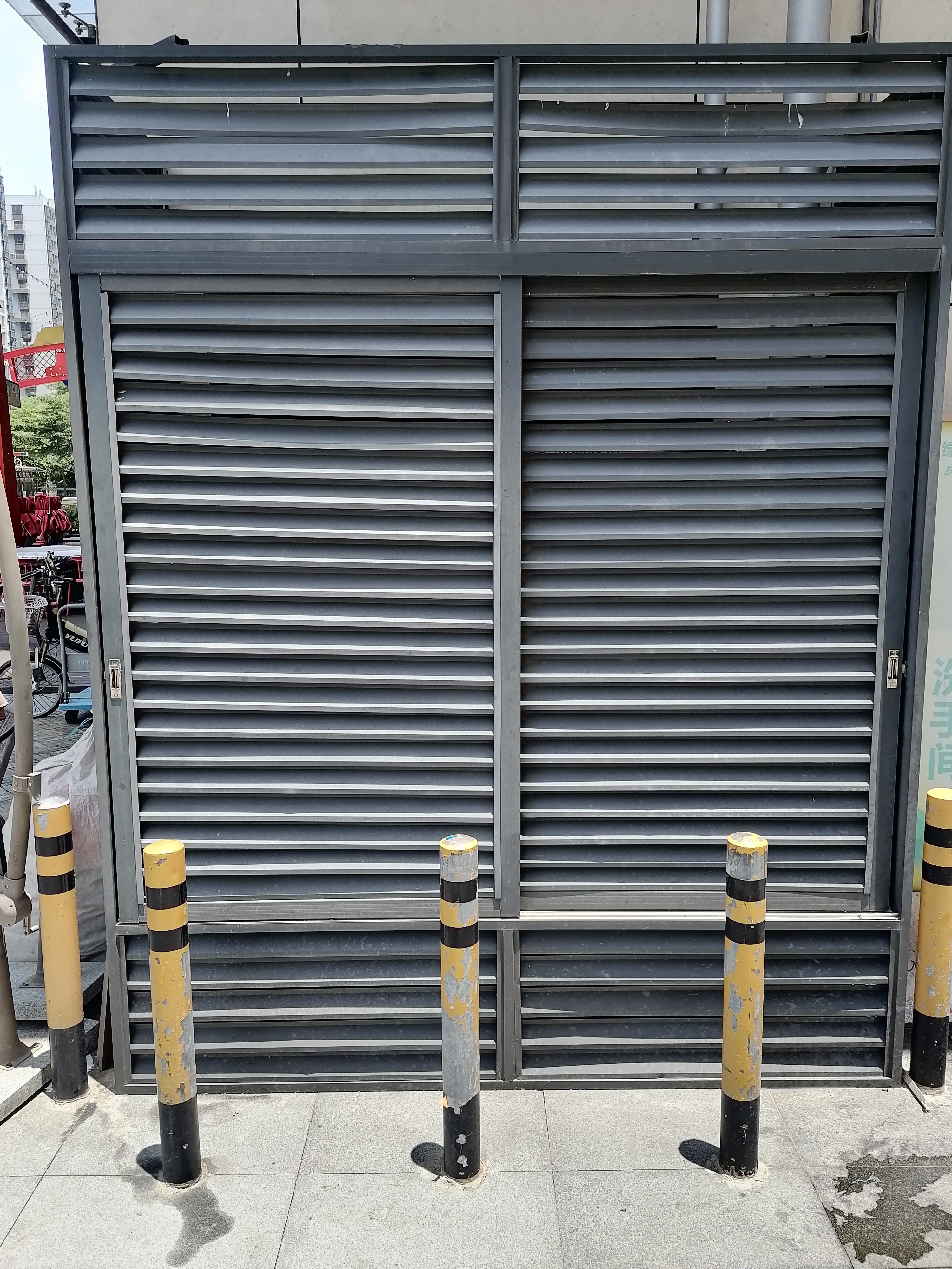 Modern Design Louvre Louver Privacy Fence Hotel Apartment Sustainable Decorative Screen Air Conditioner Wholesale