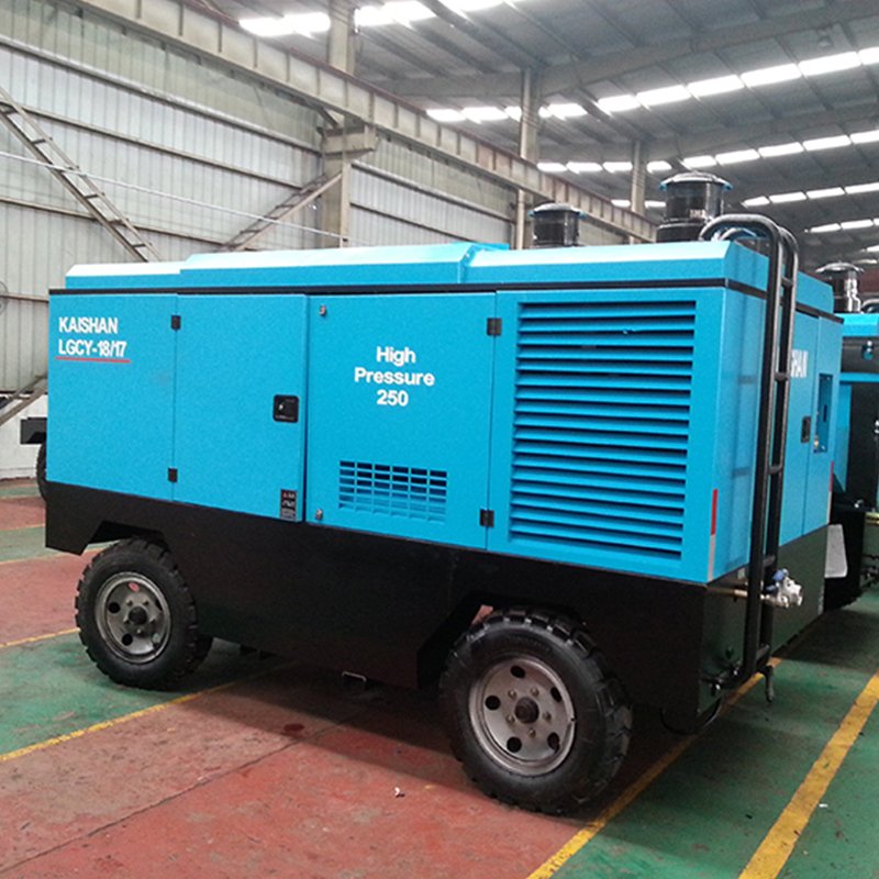 Hot Sale LGCY-18-17 Mining Diesel Engine Portable Air Compressor Mobile Diesel Compressor