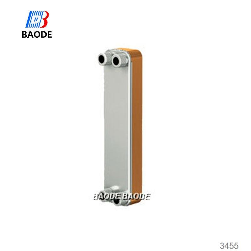 BL26 Brass Steam Heating Air Conditioner Cooler Brazed Plate Heat Exchanger