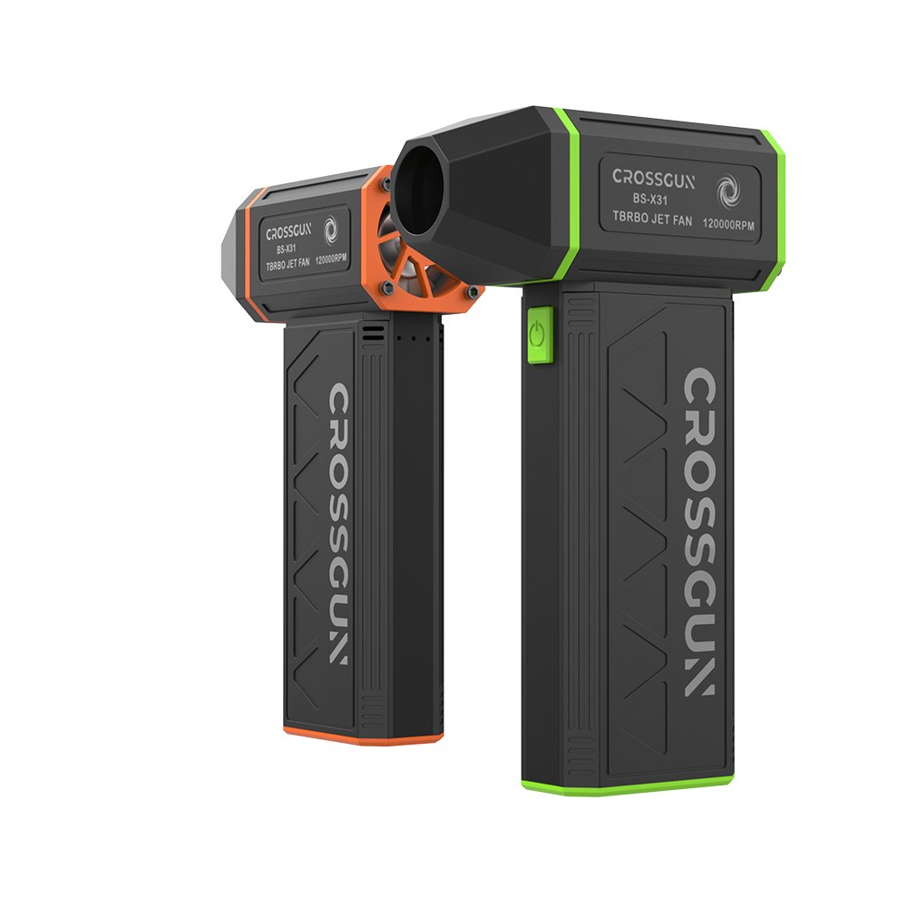 CROSSGUN Turbo Jet Fan 130000RPM Portable Air Blower Mini Jet Fan