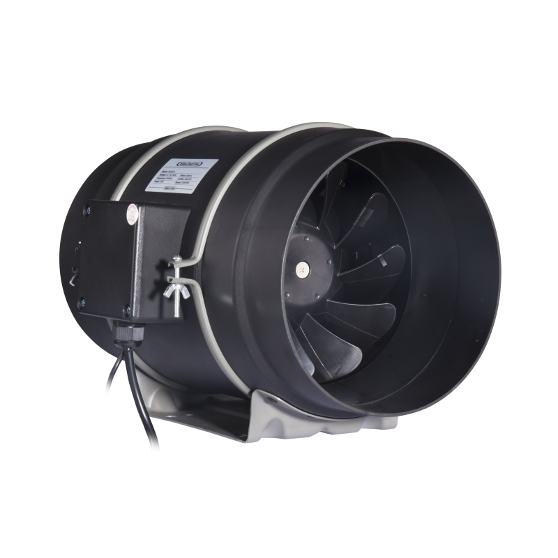8 Inch 200mm Duct Fan With App WiFi Smart Temperature Controller Exhaust Blower Inline Duct Fan