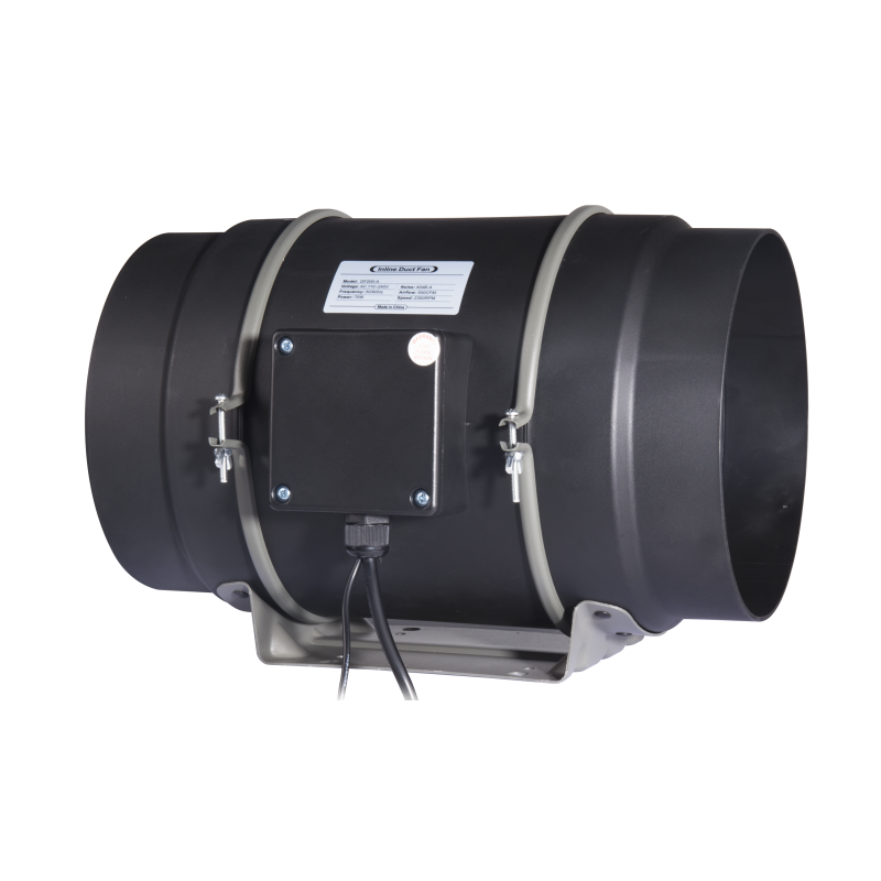 8 Inch 200mm Duct Fan With App WiFi Smart Temperature Controller Exhaust Blower Inline Duct Fan