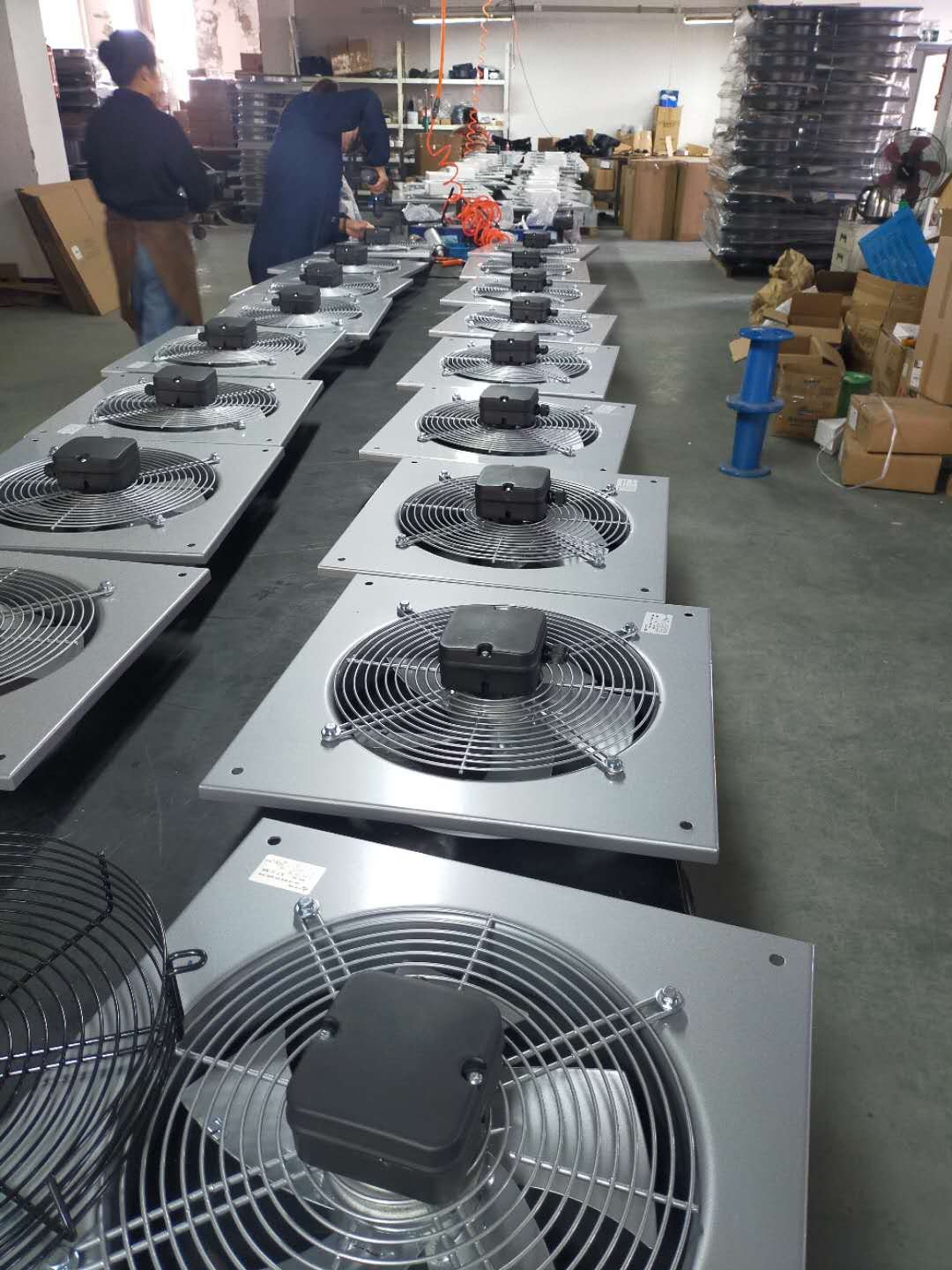 400mm 220v Square-plate Manufacturer Hot Industrial Fan Kitchen Exhaust Fan High Temperature Fan